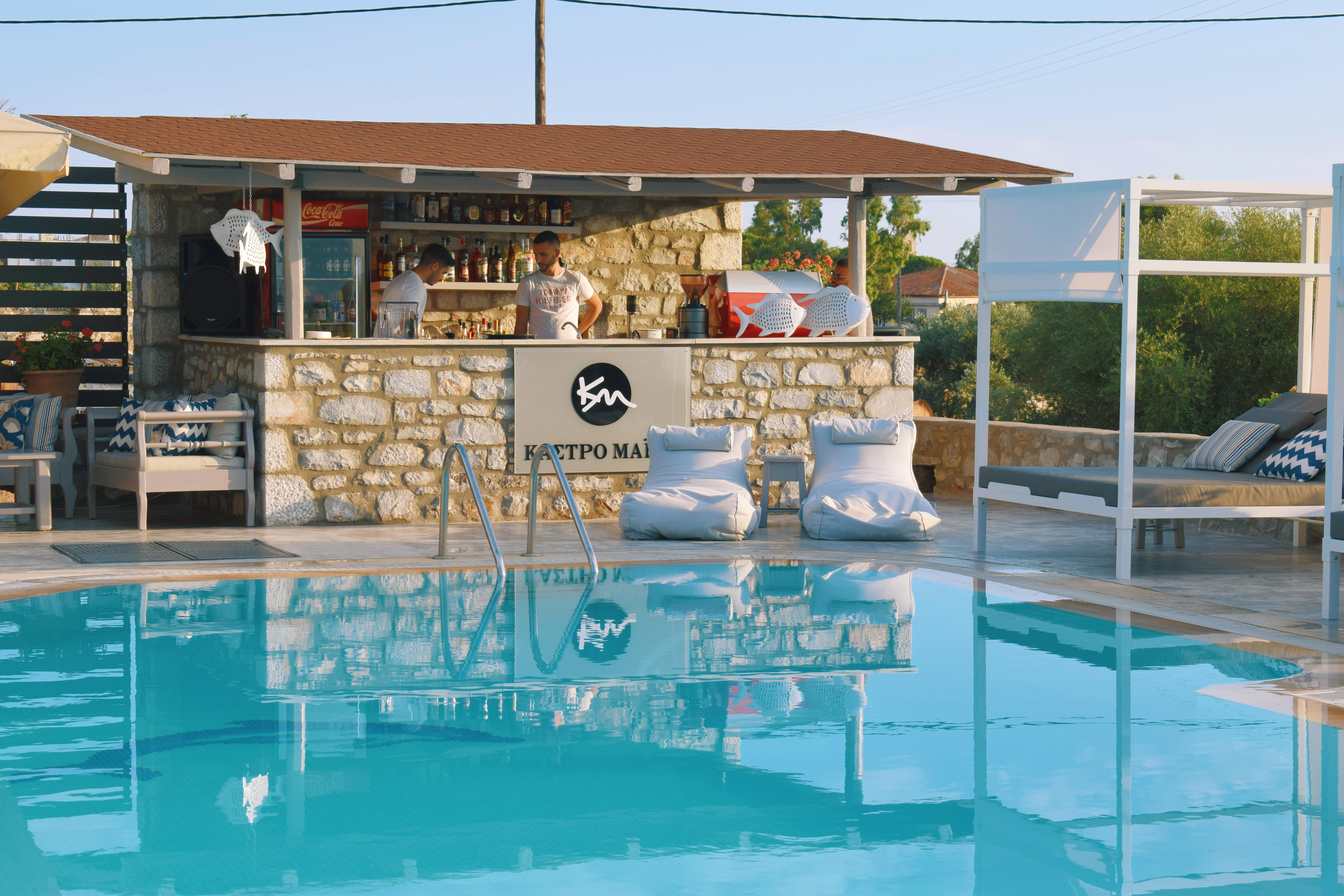 Kastro Maini Hotel Areopoli Bagian luar foto