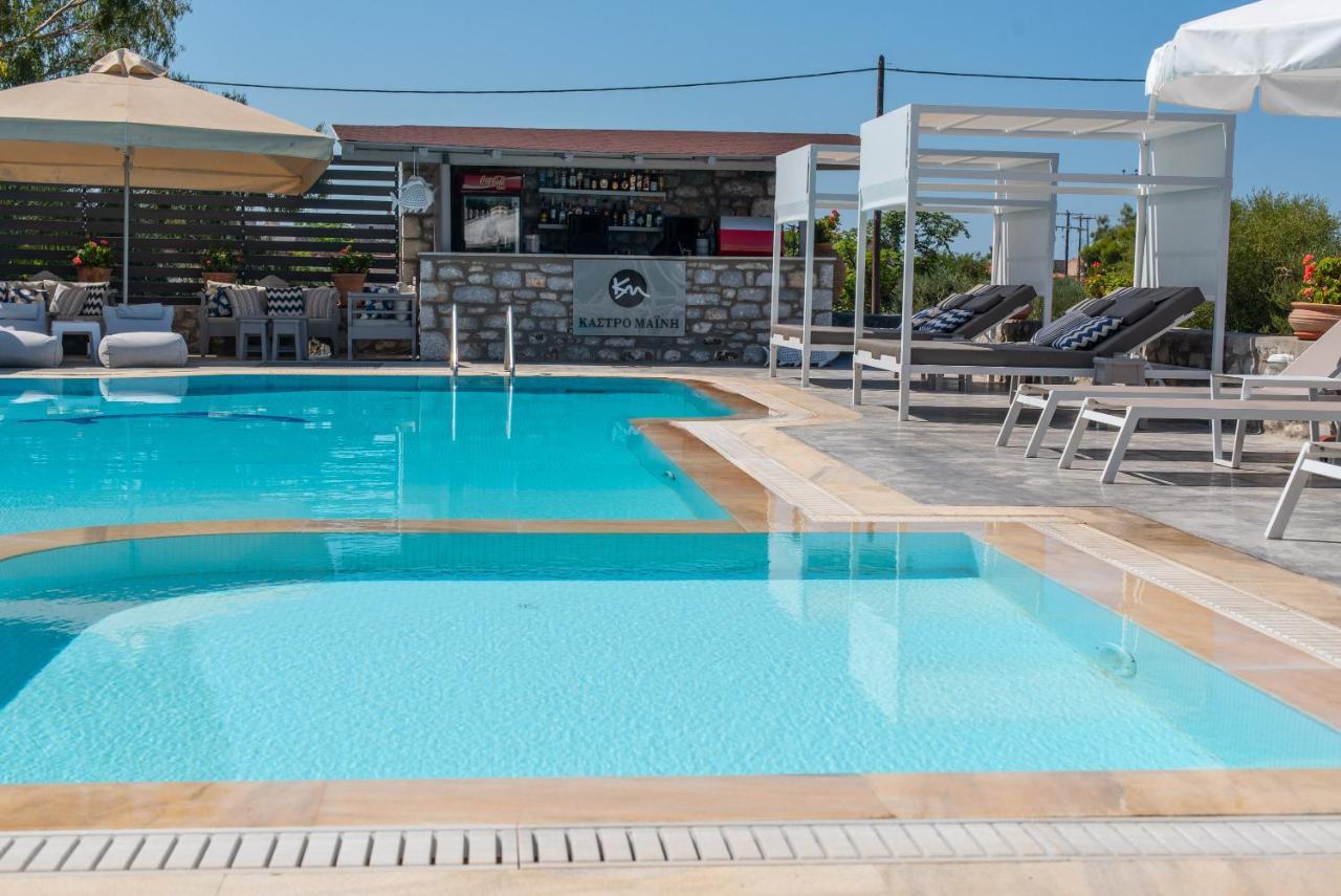 Kastro Maini Hotel Areopoli Bagian luar foto